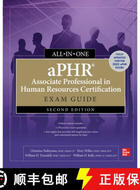 【3-4周达】Aphr Associate Professional in Human Resources Certification All-In-One Exam Guide, Second... [9781264286256]