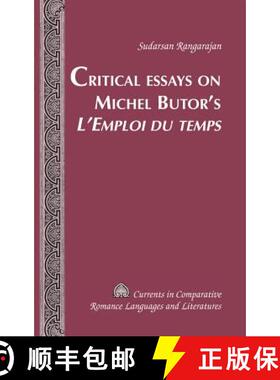 【3-4周达】Critical Essays on Michel Butor's L'Emploi du temps [9781433121043]