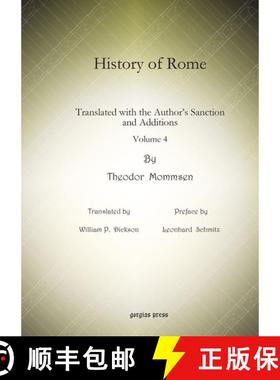 【3-4周达】History of Rome (vol 4): Translated with the Author's Sanction and Additions [9781617192258]