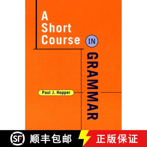 【3-4周达】精装 A Short Course in Grammar: A Course in Grammar of Standard Written English [9780393973815]