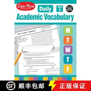 【3-4周达】每日练习系列 专业词汇 四年级 教师版 Daily Academic Vocabulary, Grade 4  Teacher Edition [9781596732032]
