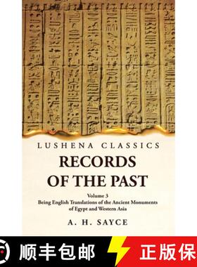 【3-4周达】Records of the Past Being English Translations of the Ancient Monuments of Egypt and Weste... [9781639239139]