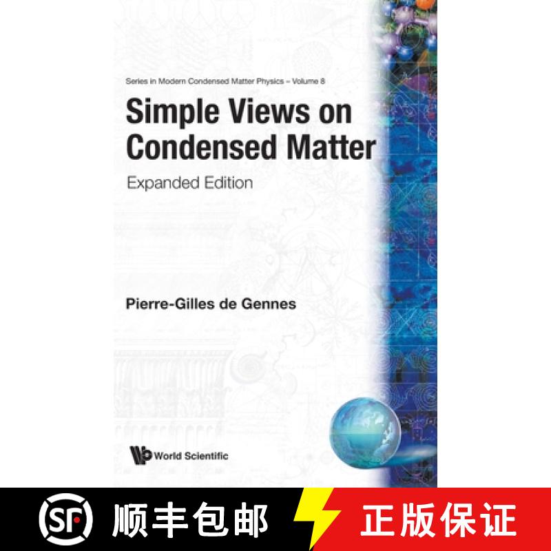 【3-4周达】Simple Views On Condensed Matter (Expanded Edition) [9789810232702]