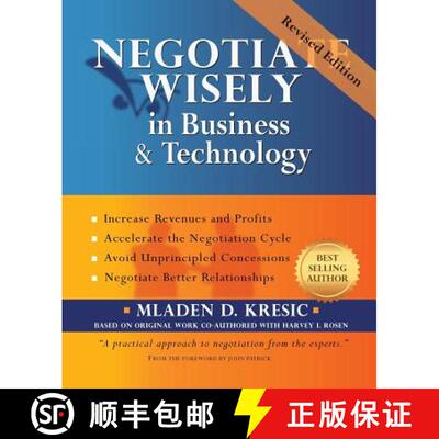 【3-4周达】Negotiate Wisely in Business and Technology [9780996878906]