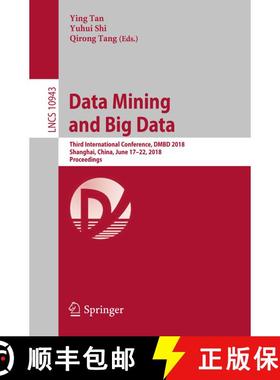 【3-4周达】Data Mining and Big Data : Third International Conference, DMBD 2018, Shanghai, China, Jun... [9783319938028]