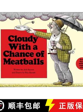 【3-4周达】Cloudy with a Chance of Meatballs by Judi Barrett [9780689306471]