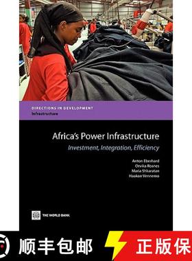 预订 Africa's Power Infrastructure: Investment, Integration, Efficiency [9780821384558]