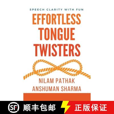 【3-4周达】Effortless Tongue Twisters- Speech Clarity with Fun [9798223320258]