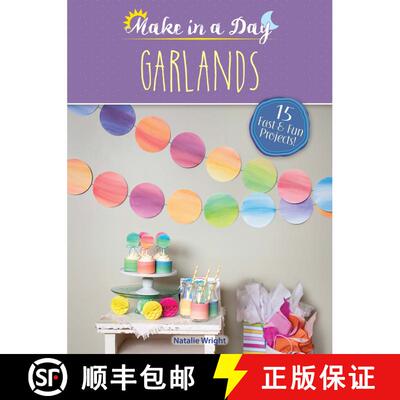 预订 Make in a Day: Garlands [9780486814957]