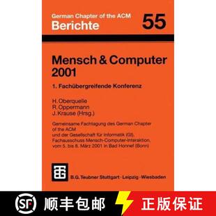 【3-4周达】Mensch & Computer 2001: 1. Fachübergreifende Konferenz [9783519027485]