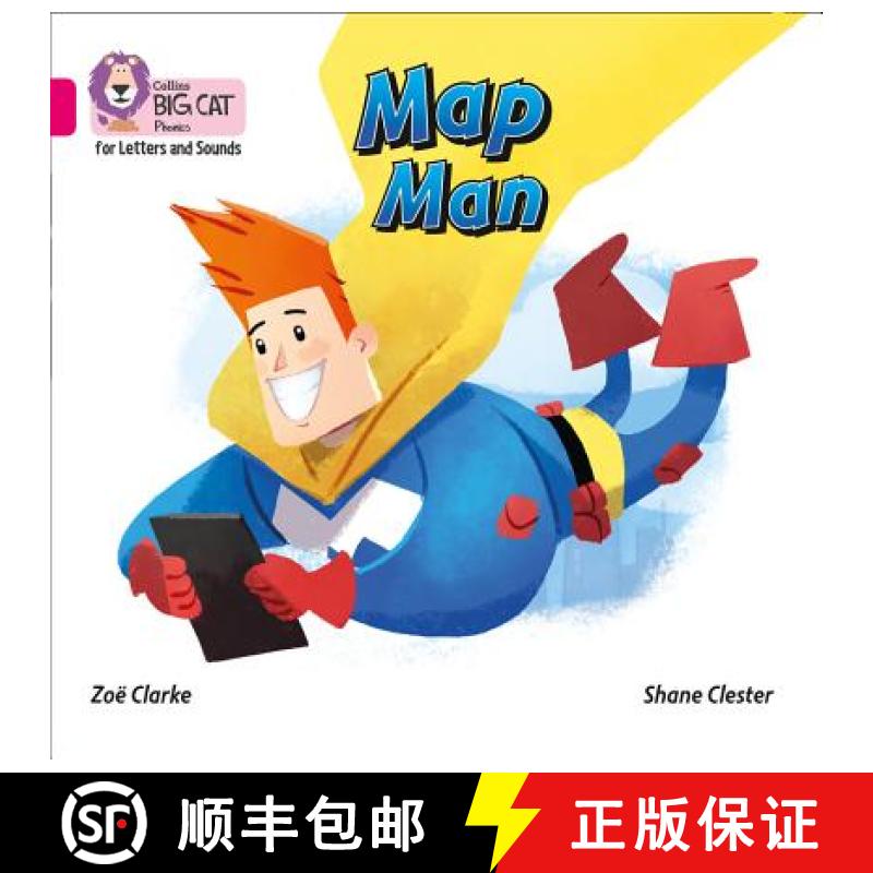 【3-4周达】Map Man: Band 01a/Pink a [9780008251314]