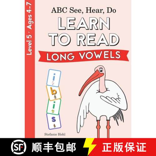 【3-4周达】ABC See, Hear, Do Level 5: Learn to Read Long Vowels [9780998577678]