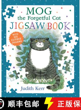 【3-4周达】Mog the Forgetful Cat Jigsaw Book [9780008671303]