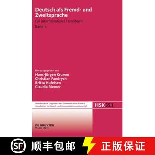 zur Deutsch Zweitsprache 预订 Sprach 9783110205077 Fremd Handb... als und Kommunikationswissenschaft Handbucher