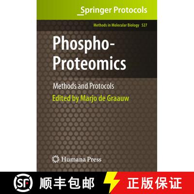 【3-4周达】Phospho-Proteomics: Methods and Protocols [9781603278331]