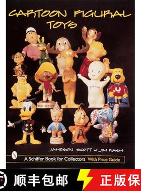 【3-4周达】Cartoon Figural Toys [9780764308321]