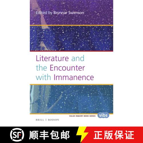 预订 Literature and the Encounter with Immanence [9789004311923]