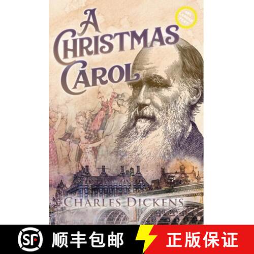 【3-4周达】精装 A Christmas Carol (Large Print, Annotated) [9781649220516]