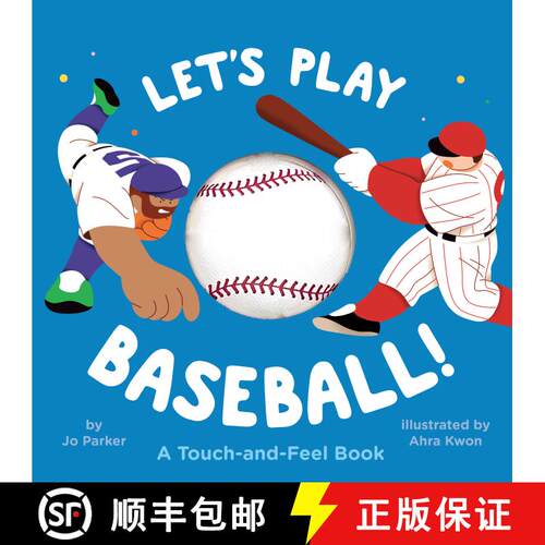 【3-4周达】Let's Play Baseball!: A Touch-and-Feel Book [9798217049127]