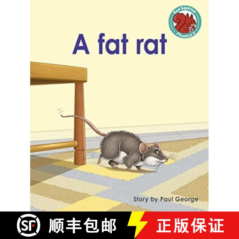 【2-3周达】A fat rat [9781398216426]