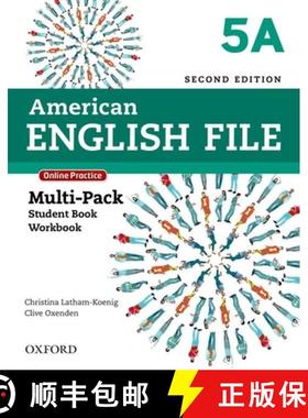 预订 American English File 2e 5a Multipack 2019 [9780194796378]