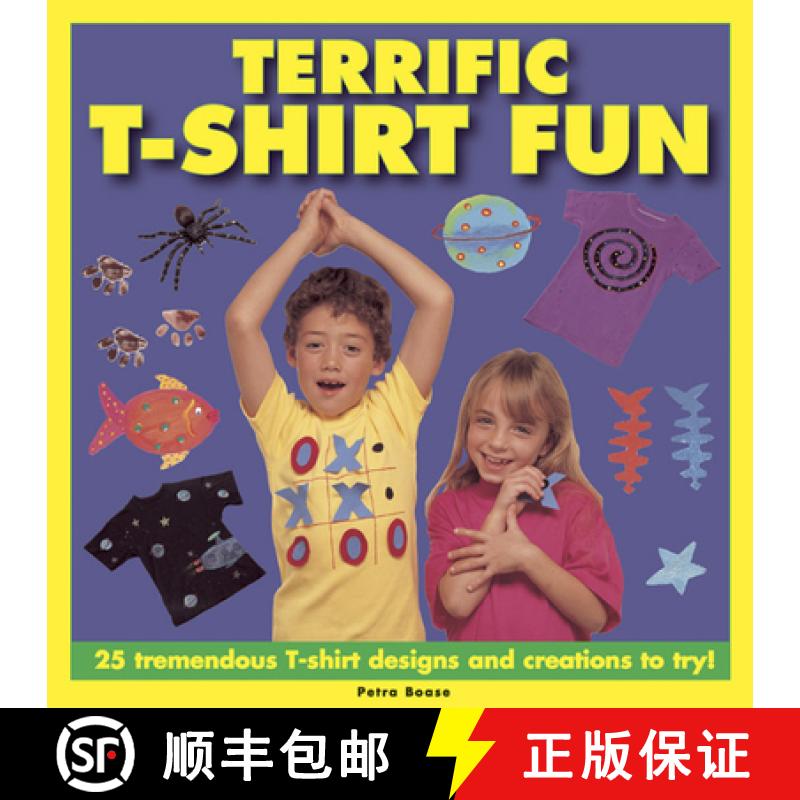 【3-4周达】Terrific T-Shirt Fun: 25 Tremendous T-Shirt Designs and Creations to Try! [9781843227489]