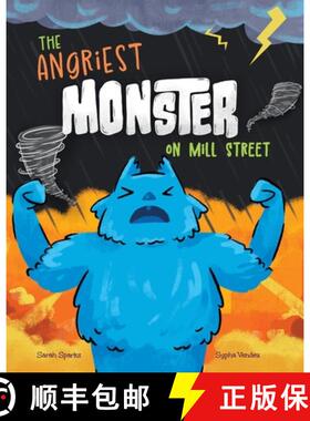 【3-4周达】The Angriest Monster on Mill Street [9798988586272]