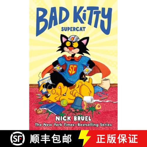 【3-4周达】精装 Bad Kitty: Supercat (Graphic Novel) [9781250749987]