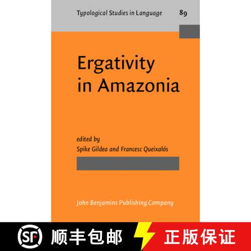 【3-4周达】精装 Ergativity in Amazonia (Typological Studies in Language) [9789027206701]