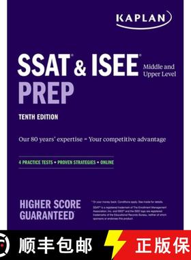 【3-4周达】SSAT & ISEE Middle & Upper Level Prep 2021 & 2022: 4 Practice Tests + Proven Strategies + ... [9781506261065]