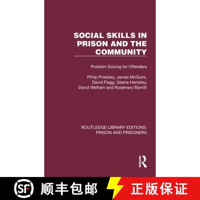【3-4周达】Social Skills in Prison and the Community: Problem-Solving for Offenders [9781032571126]