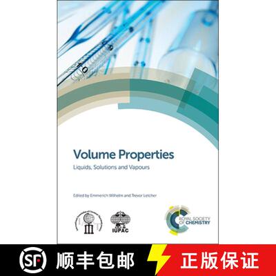 【3-4周达】精装 Volume Properties : Liquids, Solutions and Vapours [9781849738996]