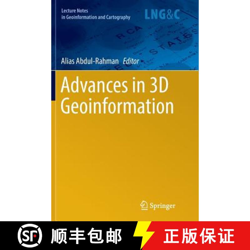 【3-4周达】Advances in 3D Geoinformation [9783319798288]