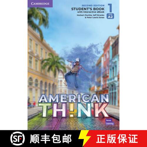 预订 Think Level 1 Student's Book with Interactive eBook American English [9781009152051]