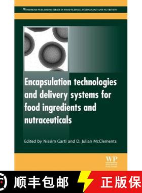 【3-4周达】Encapsulation Technologies and Delivery Systems for Food Ingredients and Nutraceuticals [9780857091246]