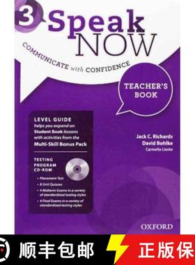 Speak Now Level 3: Teacher's Book, CD-ROM & Access Card Pack [9780194030205]