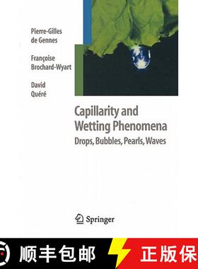 【3-4周达】Capillarity and Wetting Phenomena: Drops, Bubbles, Pearls, Waves [9781441918338]