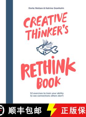 【3-4周达】Creative Thinker's Rethink Book: 52 Exercises to Train Your Ability to See Connections Oth... [9789063696122]