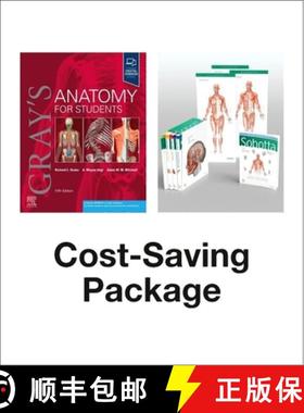 【3-4周达】Gray's Anatomy for Students 5e and Paulsen: Sobotta Atlas of Anatomy, Package, 17th ed., E... [9780443235146]