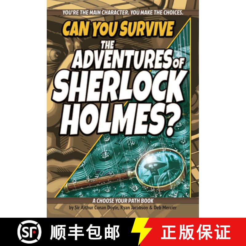 【3-4周达】Can You Survive the Adventures of Sherlock Holmes? : A Choose Your Path Book [9781940647678]