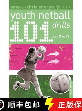 预订 101 Youth Netball Drills Age 7-11 [9781472973474]