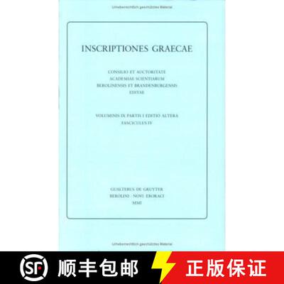 【3-4周达】Inscriptiones Insularum Maris Ionii [9783110174113]