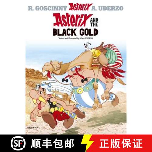 【3-4周达】精装 Asterix: Asterix and The Black Gold: Album 26 [9780752847139]