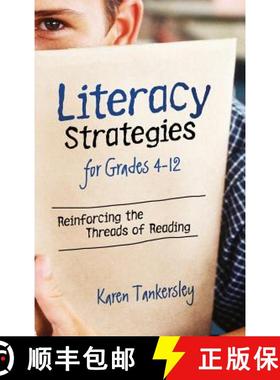【3-4周达】Literacy Strategies for Grades 4-12: Reinforcing the Threads of Reading [9781416624349]