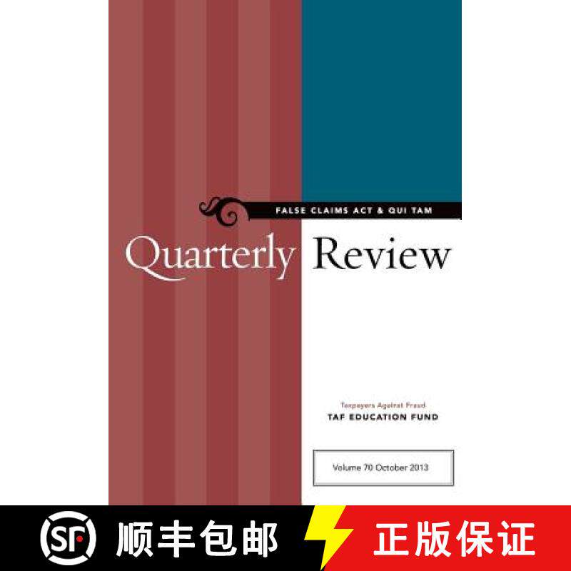 预订 False Claims Act & Qui Tam Quarterly Review [9780983736288]