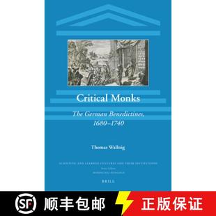The German 9789004355460 Critical 1740 Monks 1680 预订 Benedictines