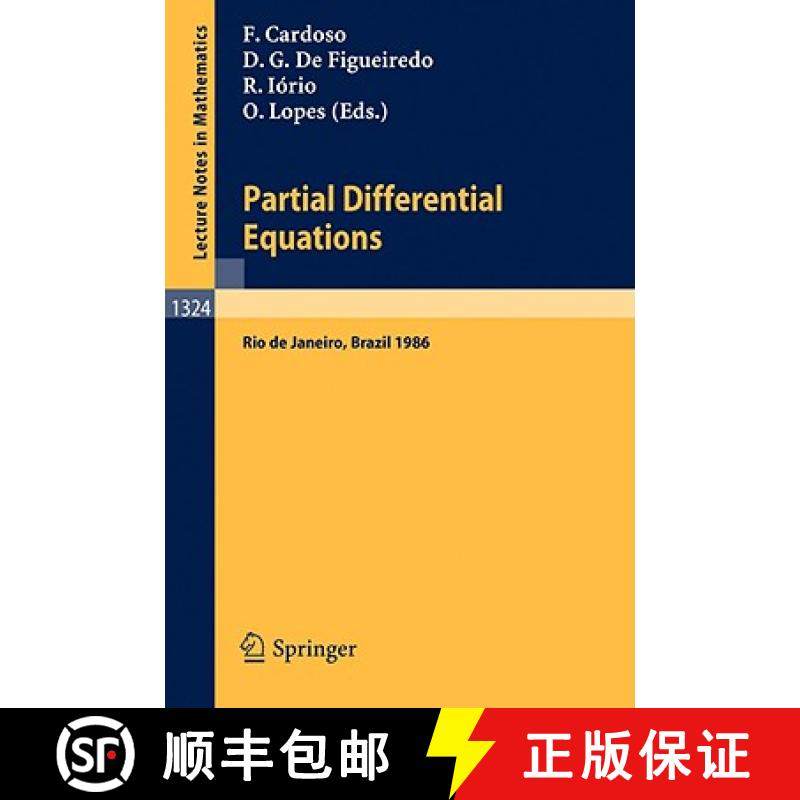 【3-4周达】Partial Differential Operators : Proceedings of ELAM VIII, held in Rio de Janeiro, July 14... [9783540501114]