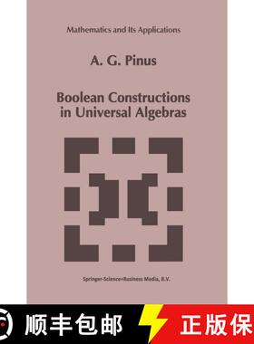 【3-4周达】Boolean Constructions in Universal Algebras [9780792321170]