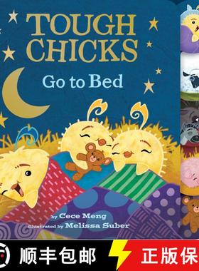 Tough Chicks Go to Bed Tabbed Touch-and-Feel Board Book: An Easter And Springtime Book For Kids [9780358342991]