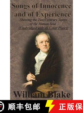 【3-4周达】Songs of Innocence and of Experience: Shewing the Two Contrary States of the Human Soul (U... [9781640320048]